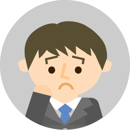 悩んでいる人1