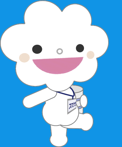 スマクラ公式キャラクター「スマクラちゃん」です。